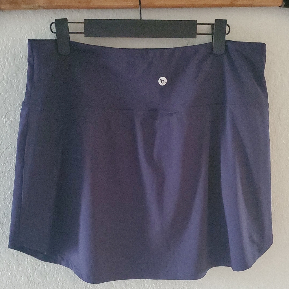 Baleaf Women's Dark Navy Blue Tennis/Pickleball Skirt